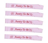 Hoement 5pcs Shoulder Strap Ceremonial Strap Born Gifts Girl Party Invitations Boys and Girls Party Sashes