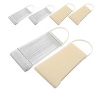 Hoement 6 Sets Fan Shaped Nail Color Display Sticks with Ring Plastic Nail Color Sample Tips Practice and Demonstration for Salon Professionals and Teaching Sessions
