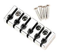 Hoement 6 String Headless Electric Guitar Locking Nut Clamps String Lock Replacement for Easy Installation Lightweight Design for Headless Guitars Durable and Elegant