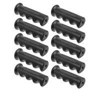 Hoement 6pcs 18mm Anti-Slip Rubber Handle Grip Sleeves for Wheelchair, Trolley, Stroller - Fingerprint Resistant, Sturdy Tube Covers for Mobility Aid Handles, 110cm Length