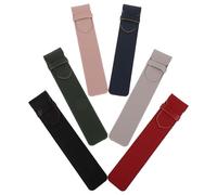 Hoement 6pcs Capacitive Stylus Pen Sleeve with Protective Cover Soft Scratch-resistant Pen Pouch Organizer for Touchscreen Devices Tablets Drawing Phone Screens for School and Office Use
