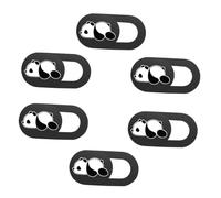 Hoement 6pcs Laptop and Tablet Webcam Cover Privacy Shutter Set for Online Privacy Protection Adhesive Camera Cover for Computers and Phones for Video Calls and Remote Work