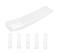 Hoement 6pcs Transparent Silicone Remote Cover for Tv Air Conditioner Anti-slip Protective Case with Wear-resistant Design Lightweight Remote Protector for Home and Office Use