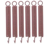 Hoement 6pcs Tremolo Springs for Electric Guitar Bridge Elastic Guitar Parts Replacement Accessories for Tremolo System Convenient Installation and Repair