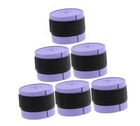 Hoement 6Rolls Drumstick Sweat Absorbent Tapes Slip PU Wrapping Belts for Drumming Durable Drumstick Grips Easy to Install and Remove for Musicians and Percussion Players