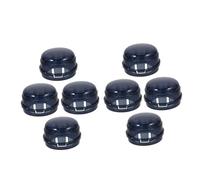 Hoement 8pcs Gas Stove Knob Protective Covers Plastic Stove Guard Safety Switch Protectors for Home Kitchen Appliance Knob Covers Prevent Accidental Touch Black