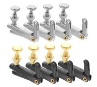 Hoement 8pcs Metal Violin Tuning Keys Violin Tuner Key Set String Instrument Accessories