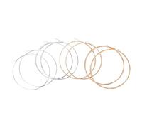 Hoement 8pcs Phosphor Mandolin String Acoustic Mandolin Accessories Replaceable Strings