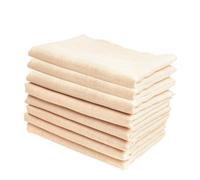 Hoement 8pcs Saliva Wipes Cotton Towel Double-Layer Towel for Newborn Face Use During Nursing and Daily Care
