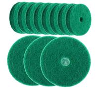 Hoement 90pcs Green Wool Felt Piano Keyboard Washers for Key Leveling and Balancing Piano Regulating Tool Set