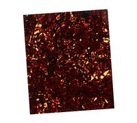 Hoement Acoustic Guitar Pickguard Protector Sticker Deep Brown Tortoise Shell Adhesive Back for DIY Cut Anti Scratch Guard Suitable for Wooden Guitar