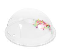 Hoement Acrylic Wall Mounted Fish Tank Bowl round Design, 23cm Diameter Hanging Aquarium for Small Fish and Plants, Modern Home Decor and Creative Wall Mounted Aquarium