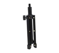 Hoement Adjustable Alloy Tripod Mic Stand for Desk Stable Foldable Microphone Stand for Podcast Church Performances