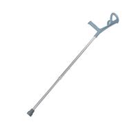 Hoement Adjustable Aluminum Underarm Crutch with Ergonomic Forearm Support for Disabled Adults Lightweight Walking Stick for Injury and Mobility Aid