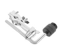 Hoement Adjustable Chrome Cymbal Mount Bracket Drum Set Clamp Fit for Jazz Percussion Instruments Easy Installation for Musicians of All Levels