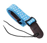 Hoement Adjustable Cotton Ukulele Strap Leather Head for Baritone Ukulele for Musical Instrument Accessories and Players