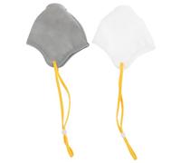 Hoement Adjustable Dog Muzzle Prevents Eating and Biting 2pcs for Dogs Made of Non-woven Fabrics Practical Pet Muzzle Random Color for Training and Safety