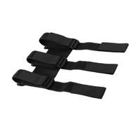 Hoement Adjustable Fire Extinguisher Strap Bracket with Reinforced Base Polyester Oxford Webbing for Car Safety Black Fire Extinguisher Holder Securely Fits Various