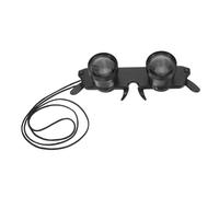Hoement Adjustable Fishing Binocular Glasses Magnifier Lightweight Compact Outdoor Concert Theater Sightseeing Glasses for Men and Women