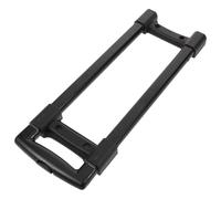 Hoement Adjustable Height Luggage Handle Aluminium and Plastic Construction with Threestage Telescopic Design Universal Compatibility for Carryon Luggage and Makeup Cases, Travel