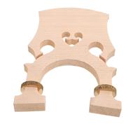 Hoement Adjustable Maple Wood Cello Bridge for European Cellos Durable Bridge Accessory with Height Options for Enhanced Sound Performance and Versatile Use Schools and Music Practice