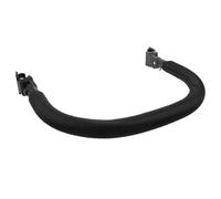 Hoement Adjustable Stroller Armrest Handle with Rounded Edge Protection, Oxford Cloth and Iron Material, Sturdy and Secure Installation, for Shopping Trips and Outdoor Strolls