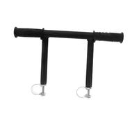 Hoement Adjustable Stroller Handlebar Extender with Ergonomic Non Slip Stainless Steel Grip for Pushchair and Carriage Comfortable Height Extension Bar for Outdoor Walking and Shopping