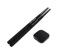 Hoement Air Drumsticks for Adults, Portable Ergonomic Beginner Design with Balanced Weight Distribution, Quiet Practice and Minimal Disruption for Rhythm Training and Practice
