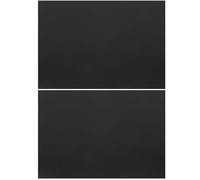Hoement Aluminum Sheet Plates A4 Black 2pcs Durable Blank Aluminum Sheets for DIY Crafting and Outdoor Applications Lightweight and Stylish