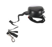 Hoement Automatic Retractable Pet Leash with Wrist Strap for Puppies and Medium Dogs, 3 Meter Extendable Dog Leash Made of Sturdy Abs, for Daily Walks and Play in Open Areas