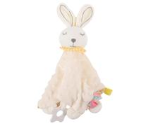 Hoement Baby Pacifying Towel Appeasing Toy for Newborns Soft Spandex and Cotton Material Chewable and Safe Sleeping Doll Suitable for Infant Sleep Comfort and Soothing