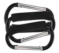 Hoement Baby Stroller Hooks 3pcs Large Heavy Duty Stroller Hooks Shopping Cart Hangers