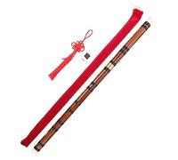 Hoement Bamboo Flute Chinese Flute for Beginners Students Adults Portable Musical Instrument Bag for Learning Traditional Music