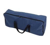 Hoement BBQ Tool Storage Bag and Grill Utensil Organizer, Sturdy Oxford Fabric Carry Bag with Adjustable Straps for Outdoor Picnics and Barbecue, Portable Grill Accessory Storage