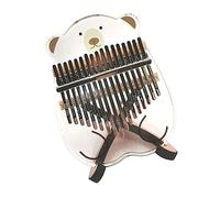 Hoement Beautiful 17 Key Crystal Kalimba Beginner's Thumb Piano Chic Music Instrument Portable and Easy to Play