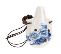 Hoement Beginner Ocarina Portable Alto Ocarina Wind Instrument for Boys and Girls Unique Retro Design Mini Musical Instruments