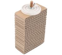 Hoement Bird Perch Platform for Parrots and Birds Made of Sturdy Corrugated Paper Elevated Place Not Easy to Deform for Play and Exercise
