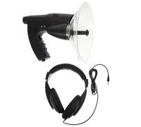 Hoement Bird Watching Monocular Telescope Travel Telescope with Built-In Bird Sound Amplifier Long Distance Viewing for Outdoor Hiking Black ABS Design for Watching Enthusiasts