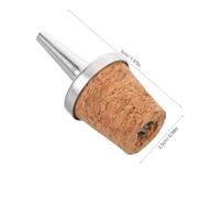 Hoement Bitter Bottle Stopper Spout with Comfortable Cork Base Replacement Dash Top for Cocktail Bottles Efficient Liquor Pourer for Home Bars Restaurants and Distilleries Waste-reducing