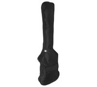 Hoement Black Electric Bass Gig Bag with Oxford Fabric and Thick Padding, Adjustable Double Shoulder Straps, Shockproof Performance for Live Shows and Subways, Protective Bass Guitar Case