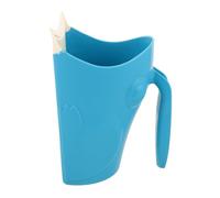Hoement Boy Girl's Shampoo Cup Soft Rim for Easy Hair Washing Aids in Bathtub Rinse Cup for Boy Girl Bath Toys