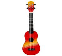 Hoement Boys and Girls Ukulele for Beginners Easy to Carry Musical Instrument Toy Creative Hand Drawn Cartoon Design