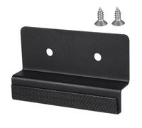 Hoement Cabinet Foot Pull Handle for Trash Drawer Toe Kick Kitchen Cabinet Door Handle Edge for Drawer and Trash Bin Access