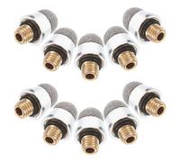 Hoement Capacitive Stylus Replacement Nibs for Drawing and Writing for Touch Screen Stylus Pens with Conductive Fiber Mesh Tips 10pcs Easy Replacement Metal Pen Nibs