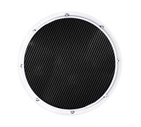Hoement Carbon Fiber Dumb Drum Pad for Professional Drummer Practice Built Drum Metronome for Drummer Basic Skills Training at Home Studio