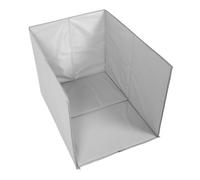 Hoement Cat Litter Box Shield Waterproof Polyester and Pvc Material Foldable with Three-sided High Sided Design Protects against Scattering and Provides for Outdoor Adventure and Moving