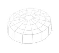 Hoement Ceiling Light Guard Protective Wire Mesh Cover for Exit Sign and Emergency Light Cage with Reinforced Edges Easy Installation Ceiling Lamp Protection for Safety and Damage