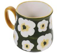 Hoement Ceramic Coffee Mug 500ml Large Capacity with Convenient Hot Chocolate Storage, Classic Elegant Look and Simple Appearance, Suitable for Families and Different Occasions