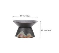 Hoement Ceramics Craft Tea Filter Strainer High Density Fine Mesh Tea Strainer Compact Non Porous Accessory