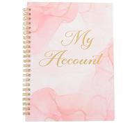 Hoement Check Book Register Financial Notebook for Personal Accounting with 60 Pages, Lightweight Paper Expense Tracker for Effective Money Management